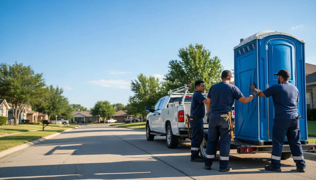 Portable Toilet Rental in Hazelton, KS near me